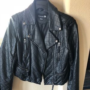 Forever 21 faux leather jacket